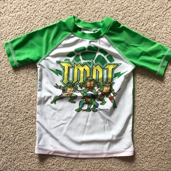 Teenage Mutant Ninja Turtles Swim Shirt Rashguard - Picture 1 of 4